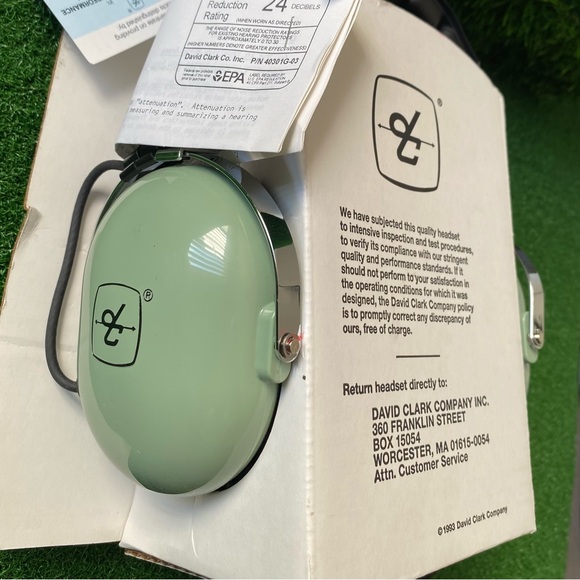 David Clark Headsets 40301G-03 Noise Reduction Rating - Picture 4 of 7